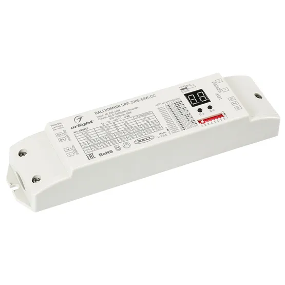 Фото товара Диммер DALI-SRP-2305-50W-CC (220V, 200-1500mA) (Arlight, Пластик)