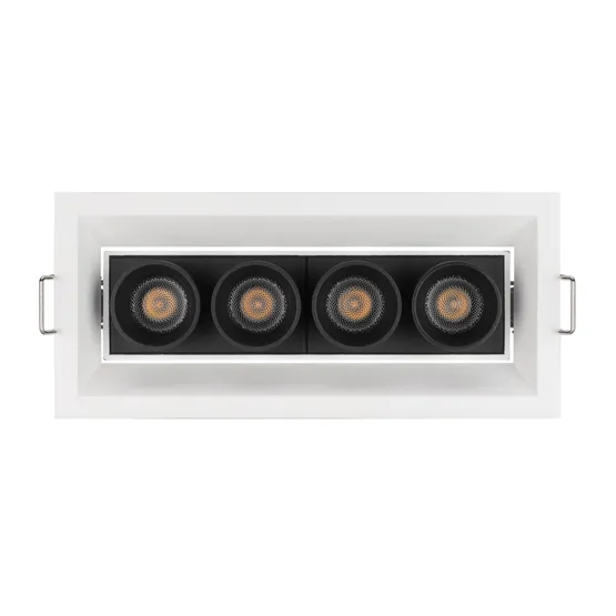 Фото #4 товара Светильник MS-ORIENT-BUILT-TURN-TC-S67x150-10W Warm3000 (WH-BK, 30 deg, 230V) (Arlight, IP20 Металл, 5 лет)