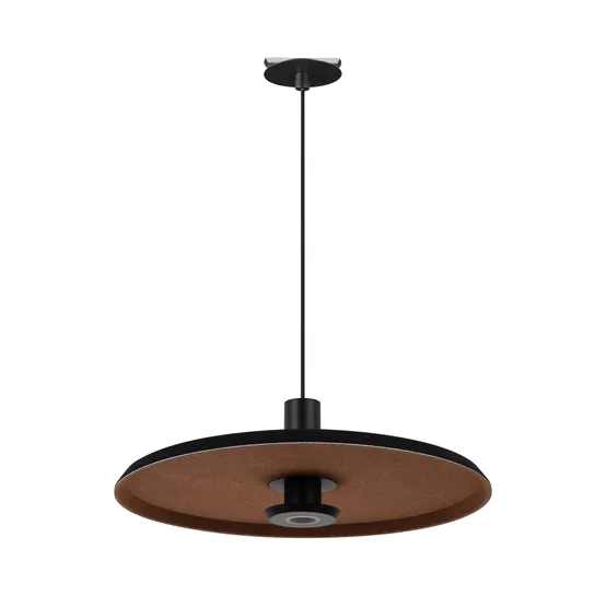 Фото #1 товара Светильник SP-KOTARO-R450-12W Warm2700 (BK-CF, 36 deg, 230V, TRIAC) (Arlight, IP20 Фетр, 3 года)