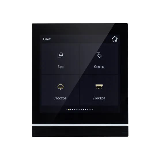 Фото #4 товара INTELLIGENT ARLIGHT Панель сенсорная KNX-113-40-MULTI-V4-IN (20-30V) (IARL, IP20 Пластик, 2 года)