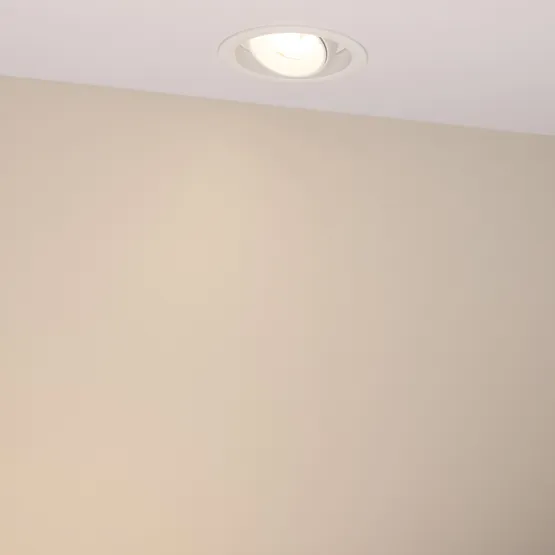 Фото #3 товара Светильник MS-VORTEX-BUILT-R110-20W Warm3000 (WH-WH, 40 deg, 230V) (Arlight, IP20 Металл, 5 лет)