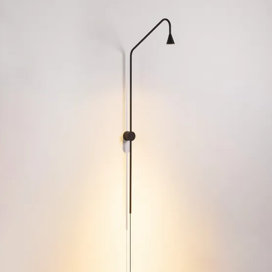 Фото #2 товара Светильник SP-RINAR-WALL-5W Warm3000 (BK, 36 deg, 230V) (Arlight, IP20 Металл, 5 лет)
