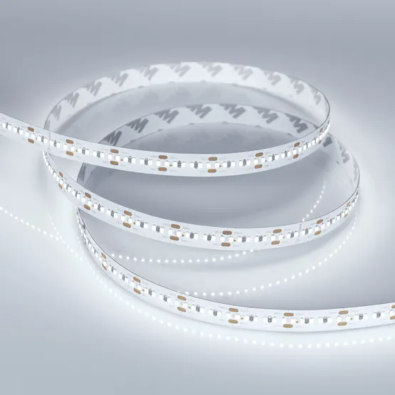Фото #4 товара Светодиодная лента MICROLED-M300-10mm 24V White6000 (21.6 W/m, IP20, 2216, 5m) (Arlight, Открытый)