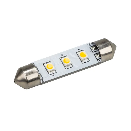 Фото товара Автолампа ARL-F42-3E Warm White (10-30V, 3 LED 2835) (ANR, Открытый)