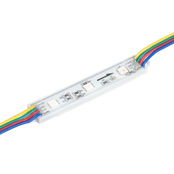 Фото #6 товара Модуль управляемый SPI-B3 12V RGB-RAM (0.6W, IP66, 120 deg) (Arlight, Пластик, 3 года)