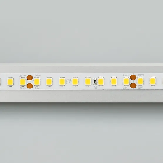Фото #3 товара Светодиодная лента RT 2-5000 24V White5500 2x (2835, 160 LED/m, LUX) (Arlight, 12 Вт/м, IP20)