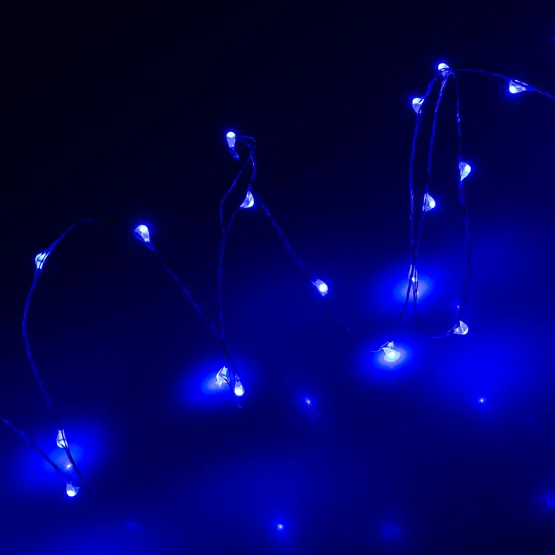 Фото #5 товара Светодиодная нить WR-5000-12V-Blue (1608, 100LED) (Arlight, IP65)