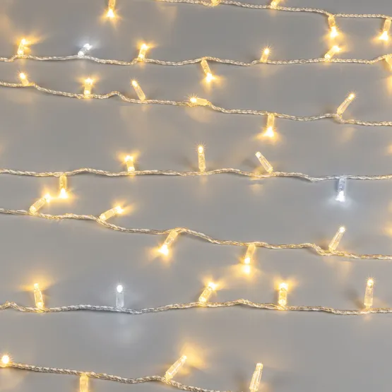 Фото #3 товара Светодиодная гирлянда ARD-STRING-CLASSIC-10000-CLEAR-100LED-FLASH WARM (230V, 7W) (Ardecoled, IP65, 1 год)