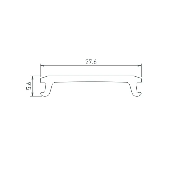 Фото #2 товара Экран STRETCH-25-CEIL-CENTER-5m OPAL-PVC (Arlight, Пластик)