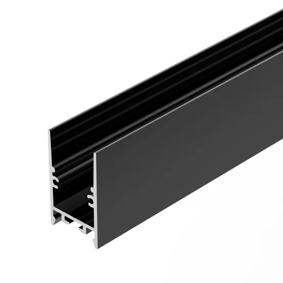 Фото #2 товара Профиль SL-COMFORT-2542-2000 ANOD BLACK (Arlight, Алюминий)