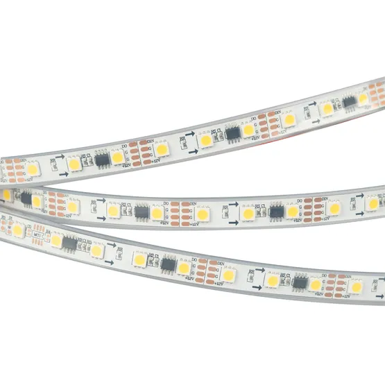 Фото #1 товара Светодиодная лента SPI-5000P-AM 12V Warm3000 (5060, 60 LED/m, x3) (Arlight, Закрытый, IP66)