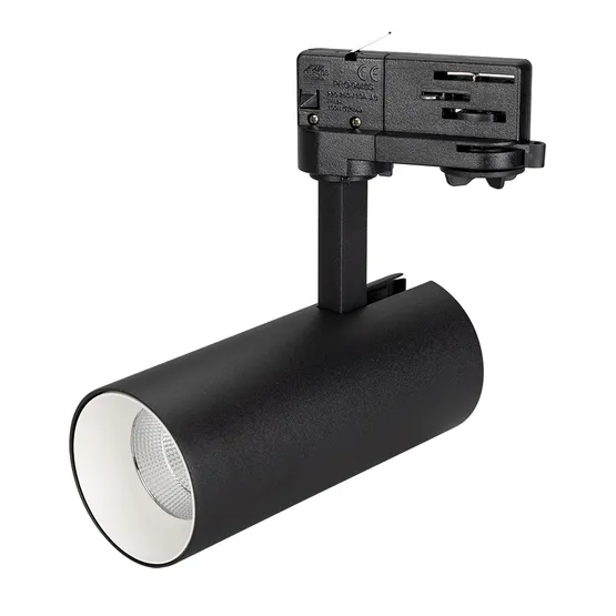 Фото #1 товара Светильник SP-POLO-TRACK-LEG-R65-8W White5000 (BK-WH, 40 deg) (Arlight, IP20 Металл, 3 года)