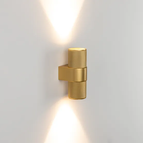 Фото #2 товара Светильник SP-SPICY-WALL-TWIN-S180x72-2x6W Warm3000 (GD, 40 deg) (Arlight, IP20 Металл, 3 года)
