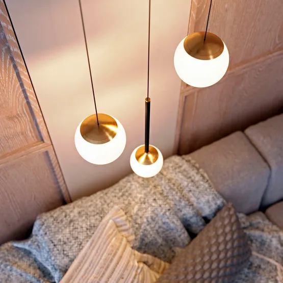 Фото #3 товара Светильник SP-BEADS-HANG-R130-10W Warm3000 (BK, 250 deg, 230V) (Arlight, IP20 Металл, 5 лет)