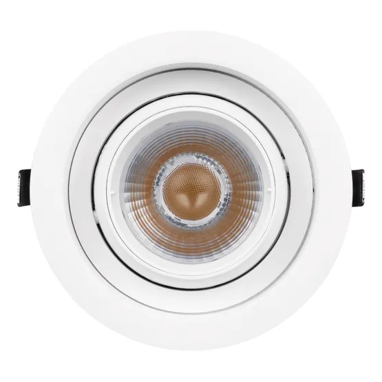 Фото #3 товара Светильник MS-VORTEX-BUILT-R135-30W Warm3000 (WH-WH, 30 deg, 230V) (Arlight, IP20 Металл, 5 лет)