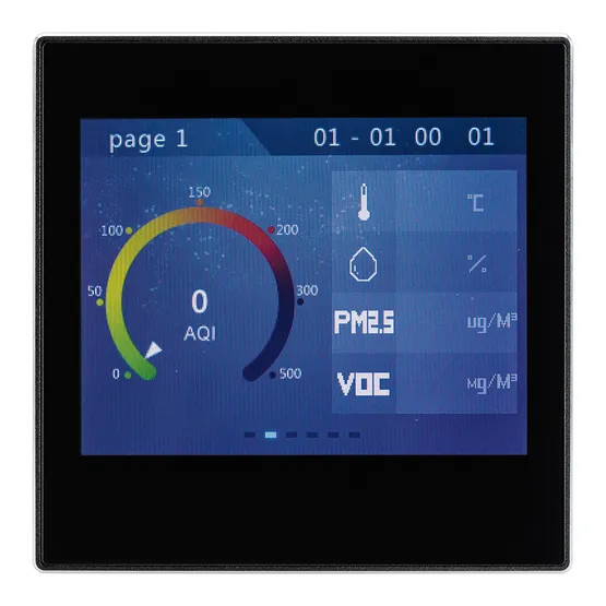 Фото #9 товара Панель Sens SR-KN3521-IN Black (KNX, MULTI) (Arlight, -)