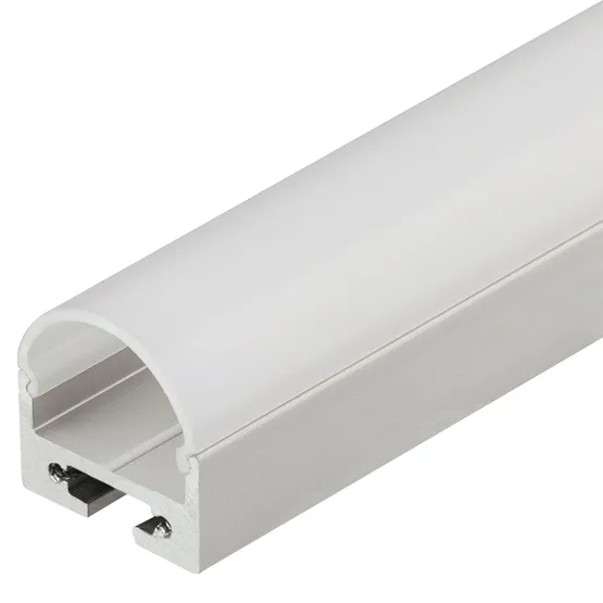 Фото #1 товара Профиль с экраном SL-LINE-2011-2500 ANOD+OPAL Round (Arlight, Алюминий)