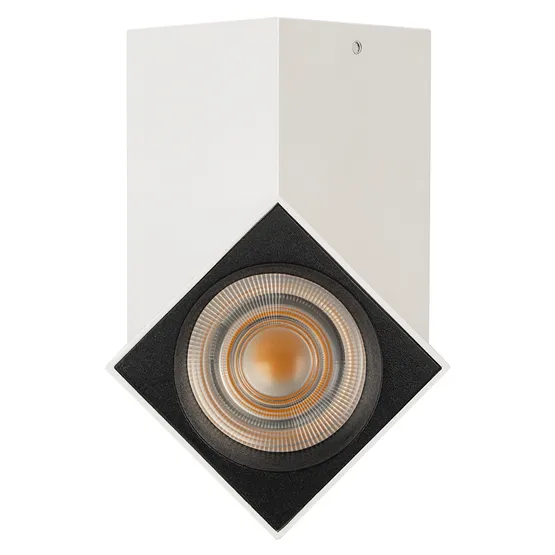 Фото #3 товара Светильник SP-TWIST-SURFACE-S60x60-12W Warm3000 (WH-BK, 30 deg) (Arlight, IP40 Металл, 3 года)
