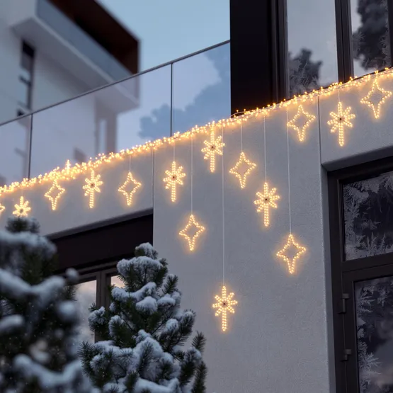 Фото #5 товара Фигура светодиодная ARD-STAR-M4-200x220-36LED Warm (230V, 2.5W) (Ardecoled, IP65, 1 год)