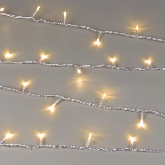 Фото #4 товара Светодиодная гирлянда ARD-STRING-HOME-5000-CLEAR-50LED-STD WARM (230V, 3.5W) (Ardecoled, IP20, 1 год)
