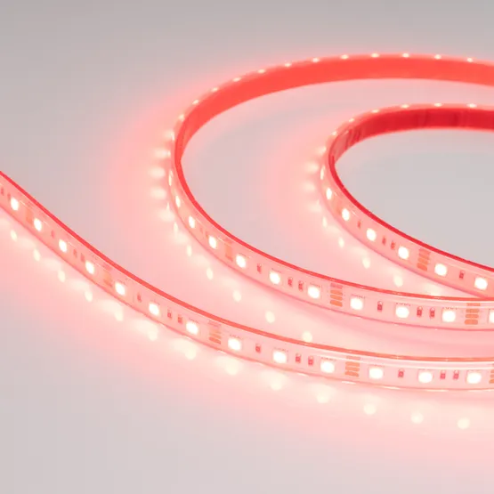 Фото #5 товара Светодиодная лента RTW 2-5000P 12V RGB 2x (5060, 300 LED, LUX) (Arlight, 14.4 Вт/м, IP66)