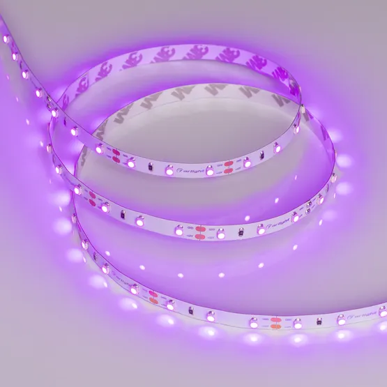 Фото #3 товара Светодиодная лента RT 2-5000 12V Pink (3528, 300 LED, LUX) (Arlight, 4.8 Вт/м, IP20)