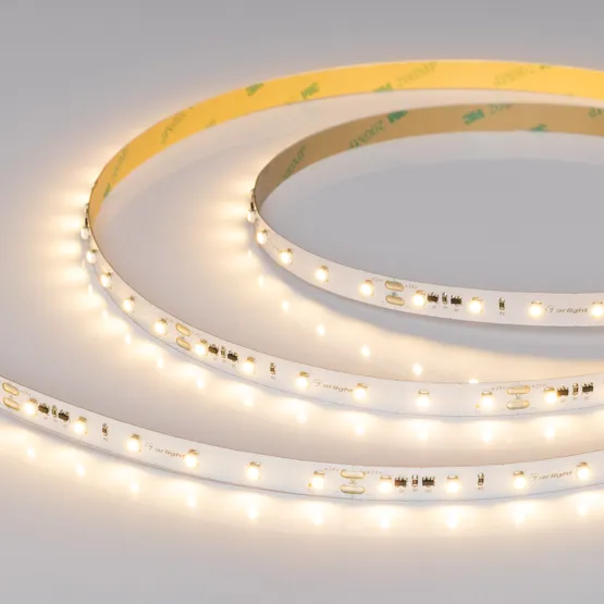 Фото #1 товара Светодиодная лента RT-20000 24V Warm2700 (3528, 60 LED/m, 20m) (Arlight, 4.8 Вт/м, IP20)