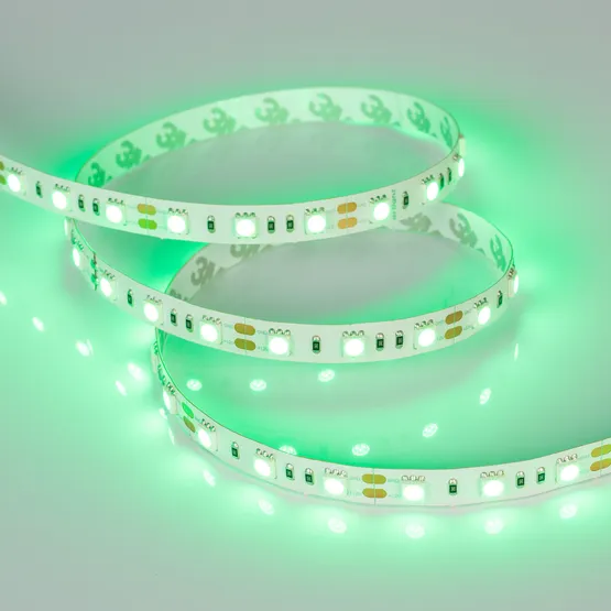 Фото #3 товара Светодиодная лента RT 2-5000 12V Green 2x (5060, 300 LED, LUX) (Arlight, 14.4 Вт/м, IP20)