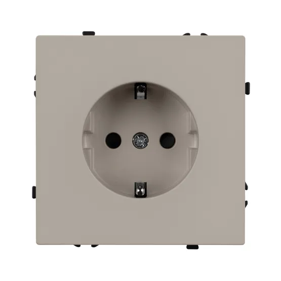 Фото #4 товара Механизм электрической розетки SCT-NOBE-MEU1-SFPL-CA (230V, 16A) (Arlight, Кашемир)