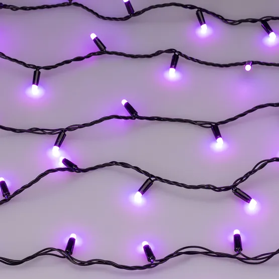 Фото #7 товара Светодиодная гирлянда ARD-STRING-CLASSIC-10000-BLACK-100LED-MILK-SYNC RGB (230V, 6.5W, RF ПДУ, 3000) (Ardecoled, IP65)