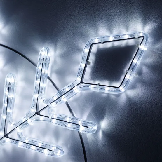 Фото #2 товара Фигура светодиодная ARD-SNOWFLAKE-M9-900x900-360LED White (230V, 22W) (Ardecoled, IP65, 1 год)