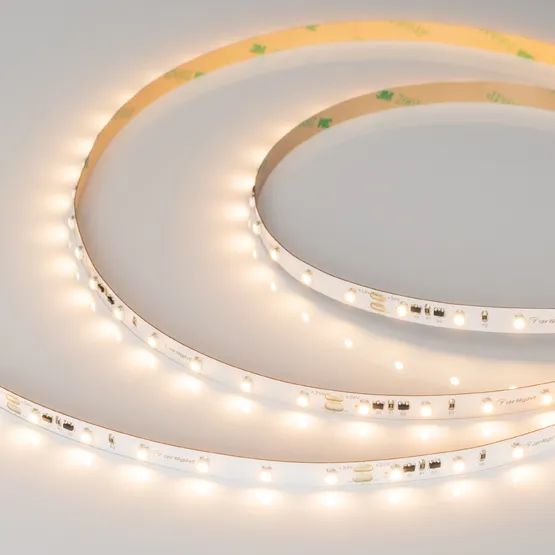 Фото #2 товара Светодиодная лента RT-10000 24V Warm3000 (3528, 60 LED/m, 10m) (Arlight, 4.8 Вт/м, IP20)