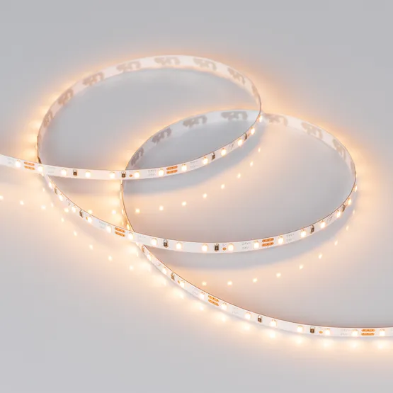 Фото #2 товара Светодиодная лента MICROLED-M120-4mm 24V Warm2700 (9.6 W/m, IP20, 2216, 5m) (Arlight, 9.6 Вт/м, IP20)