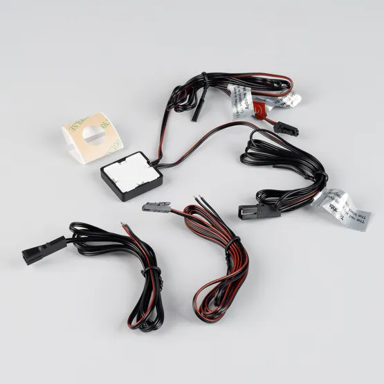 Фото #3 товара Диммер SR-PRIME-MIRROR-S29x26-BK (12-24V, 48-96W, TOUCH) (Arlight, IP20 Пластик, 2 года)