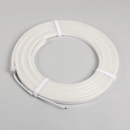 Фото #3 товара Светодиодная лента герметичная HALO-SIDE-A160-10x17mm 24V White6000 (10 W/m, IP67, 5m, wire x1) (Arlight, Силикон, 3 года)