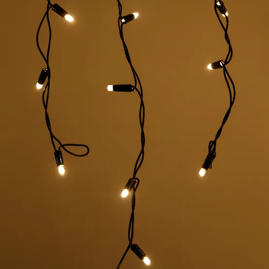 Фото #2 товара Светодиодная гирлянда ARD-EDGE-CLASSIC-2400x600-BLACK-88LED-STD WARM (230V, 6W) (Ardecoled, IP65, 1 год)