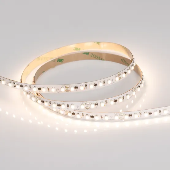 Фото #2 товара Светодиодная лента RT-10000 24V Warm3000 2x (3528, 120 LED/m, 10m) (Arlight, 9.6 Вт/м, IP20)