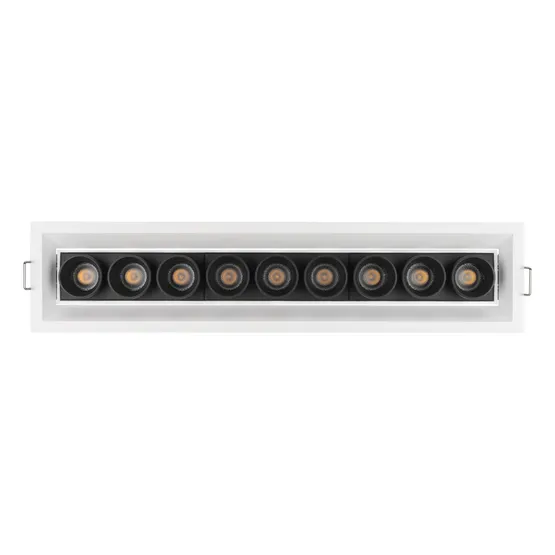 Фото #5 товара Светильник MS-ORIENT-BUILT-TURN-TC-S67x300-20W Warm3000 (WH-BK, 30 deg, 230V) (Arlight, IP20 Металл, 5 лет)
