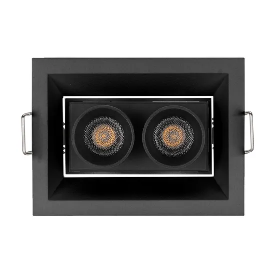 Фото #2 товара Светильник MS-ORIENT-BUILT-TURN-TC-S67x90-5W Warm3000 (BK-BK, 30 deg, 230V) (Arlight, IP20 Металл, 5 лет)