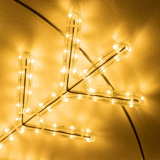 Фото #3 товара Фигура светодиодная ARD-SNOWFLAKE-M8-950x950-540LED Warm (230V, 33W) (Ardecoled, IP65, 1 год)