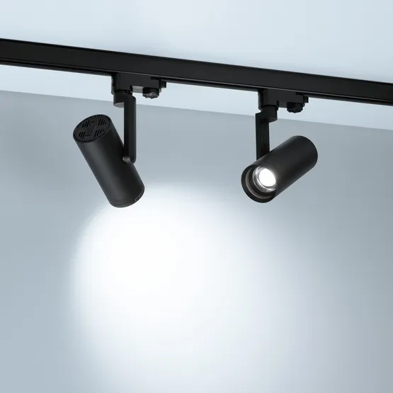 Фото #4 товара Светильник LGD-URANUS-4TR-R65-10W Warm3500-MIX (BK, 20-50 deg, side holder, 230V) (Arlight, IP20 Металл, 5 лет)