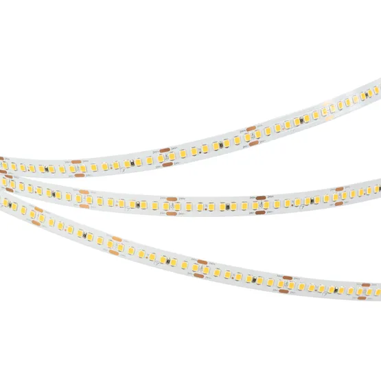 Фото #5 товара Светодиодная лента RT-A192-10mm 24V Warm3000 (17.6 W/m, IP20, 5m) (Arlight, высок.эфф.150 лм/Вт)