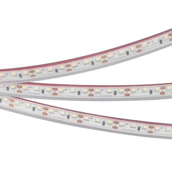 Фото #1 товара Светодиодная лента RSW 2-5000P 12V White6000 2x (3014, 120 LED/m, LUX) (Arlight, 9.6 Вт/м, IP66)