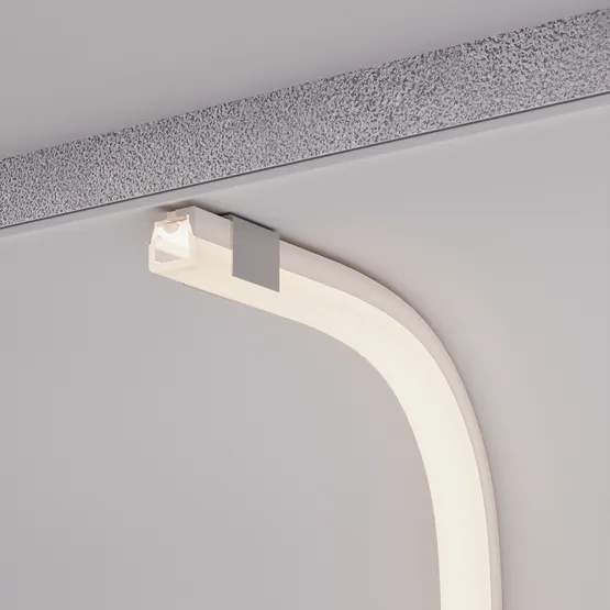 Фото #3 товара Силиконовый профиль WPH-FLEX-2020-TOP-S13-10m WHITE (Arlight, Силикон)