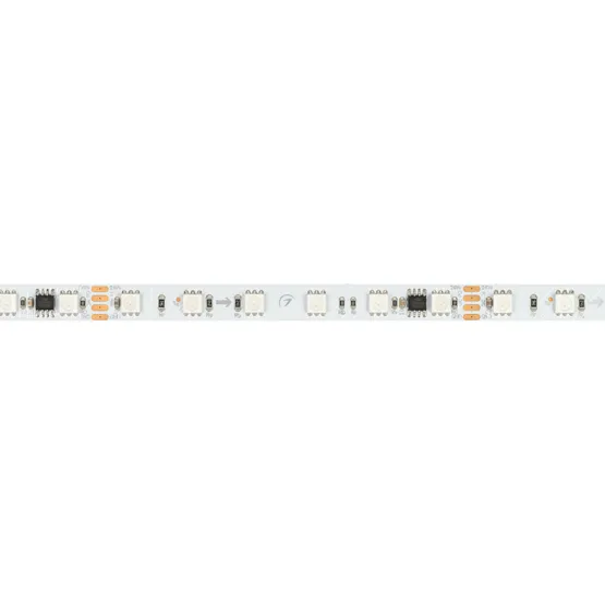 Фото #4 товара Светодиодная лента DMX-B60-10mm 24V RGB-PX6 (15 W/m, IP20, 5060, 5m) (Arlight, -)