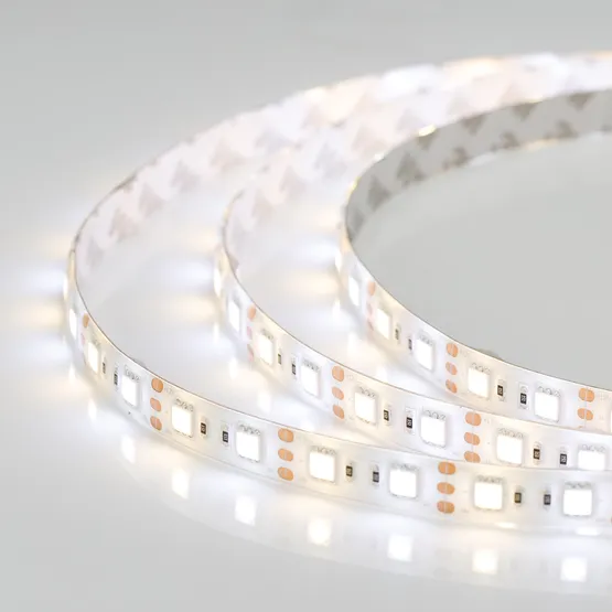 Фото #1 товара Светодиодная лента герметичная RTW-SE-B60-12mm 12V White-MIX (14.4 W/m, IP65, 5060, 5m) (Arlight, Изменяемая ЦТ)