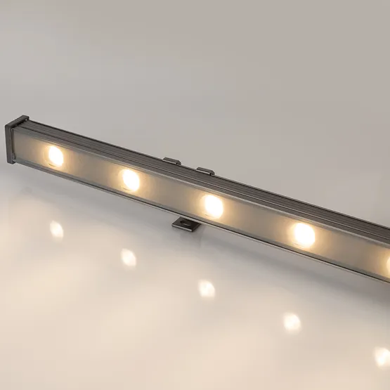 Фото #2 товара Светодиодный прожектор AR-LINE-1000XS-12W-220V Warm (Grey, 30 deg) (Arlight, IP65 Металл, 3 года)