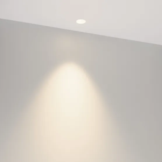 Фото #5 товара Светильник MS-INVISIO-TRIMLESS-R35-5W Day4000 (WH-WH, 36 deg, 230V) (Arlight, IP54 Металл, 5 лет)