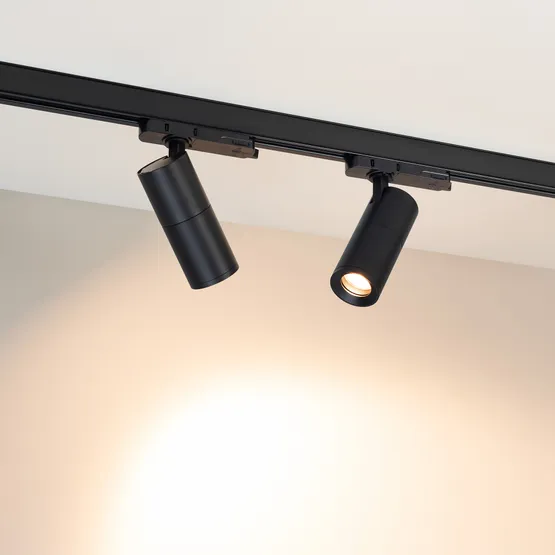 Фото #4 товара Светильник LGD-ARTEMIS-TRACK-4TR-R55-12W Warm2700 (BK, 8-80 deg, 230V) (Arlight, IP20 Металл, 5 лет)