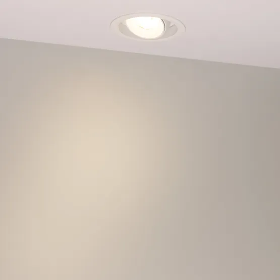 Фото #4 товара Светильник MS-VORTEX-BUILT-R110-20W Warm3000 (WH-WH, 20 deg, 230V) (Arlight, IP20 Металл, 5 лет)